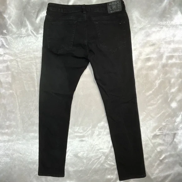Buffalo David Bitton Max Skinny Jeans We Are Denim Black Stretch Men’s 34x32 - Picture 3 of 14